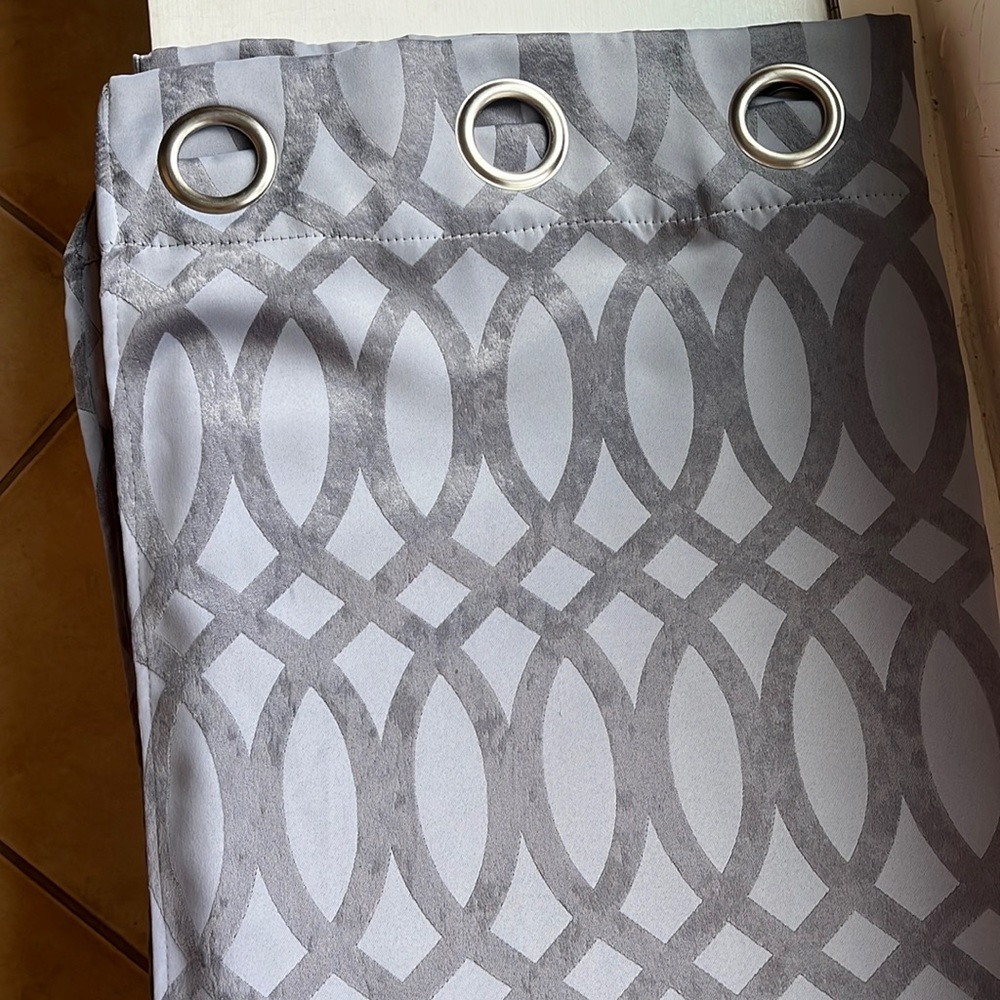 4 Panel Grommet Drapes 84” depth 84” wide